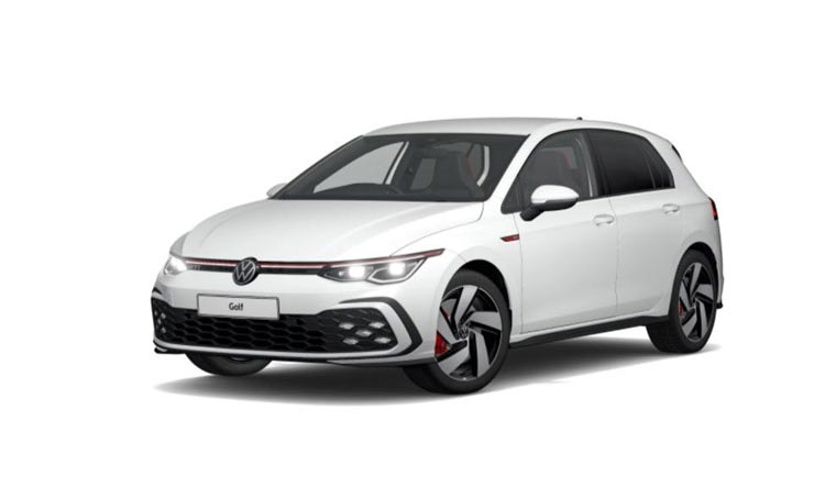 picture of vw golf in gti trim level