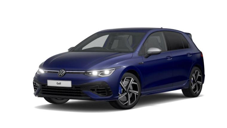 picture of vw golf in r trim level